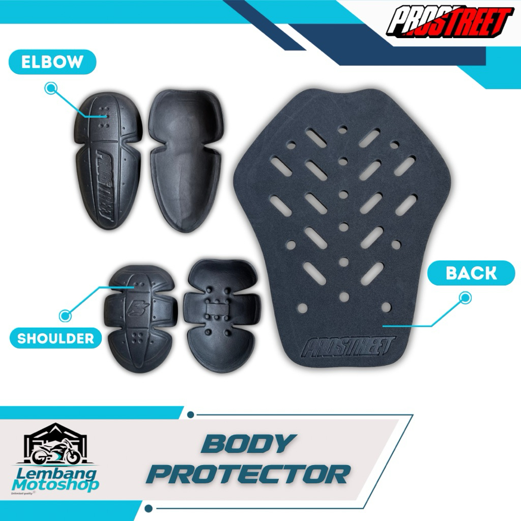Body Protector Jaket Mesh Motor Prostreet