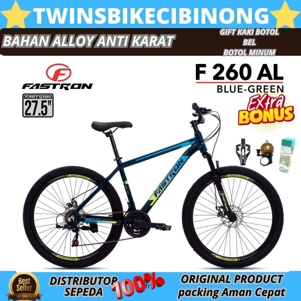 Sepeda Gunung MTB 26 27,5 Fastron F 260 AL ALLOY FRAME