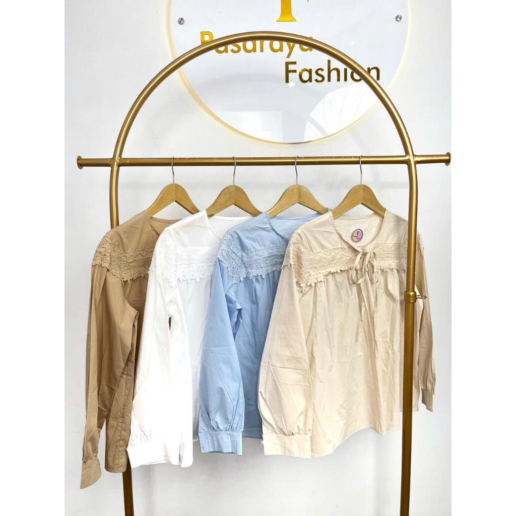 Blouse Wanita Renda Import/ Blouse Import/ Blus Wanita