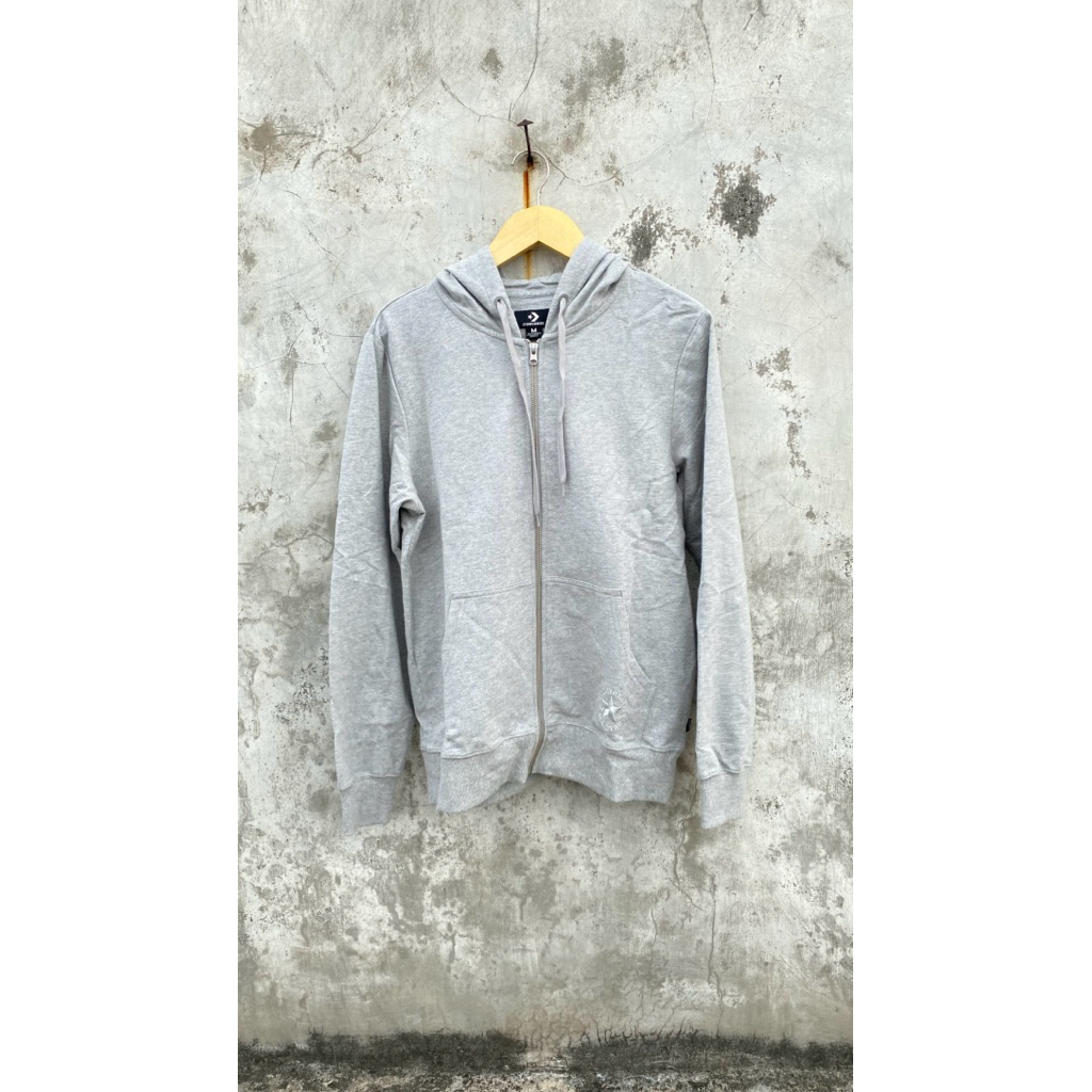Converse Go To Zipper Hoodie - Jaket Pria