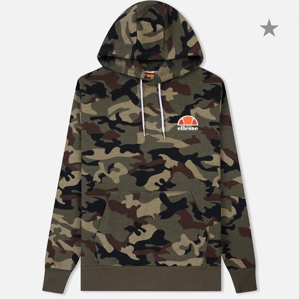 Ellesse Sweat Hoodie Toce In Camo