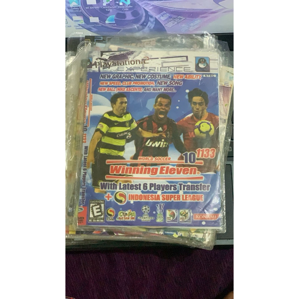 Kaset PS2 Baru Kopian Pabrik Winning Eleven 10 1133