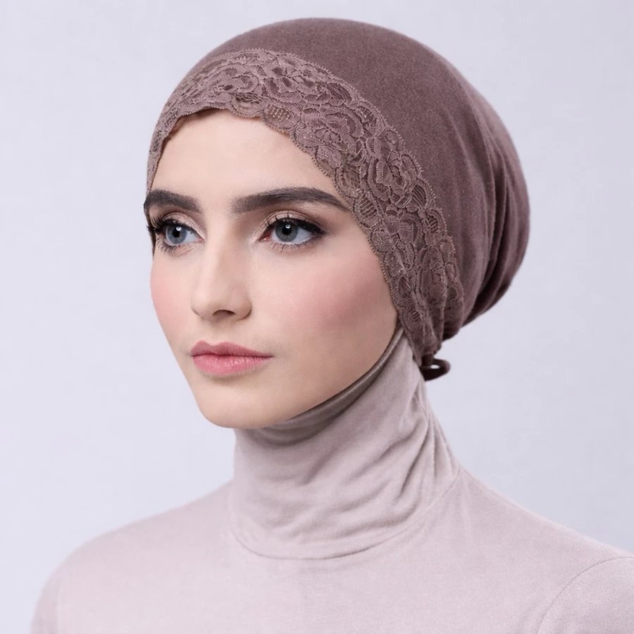 Ciput Renda Tali / Ciput HIjab Kaos PE