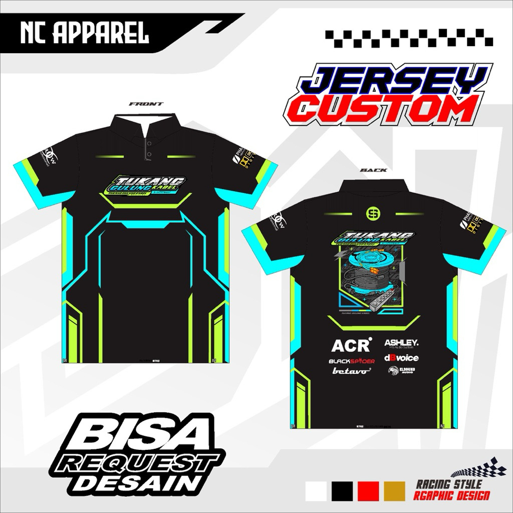 jersey sound system jersey racing jersey custom full printing free desain