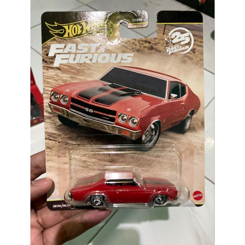 Hot Wheels Premium 1970 Chevrolet Chevelle SS Fast and Furious