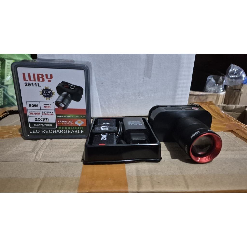 senter kepala luby zoom 50 watt