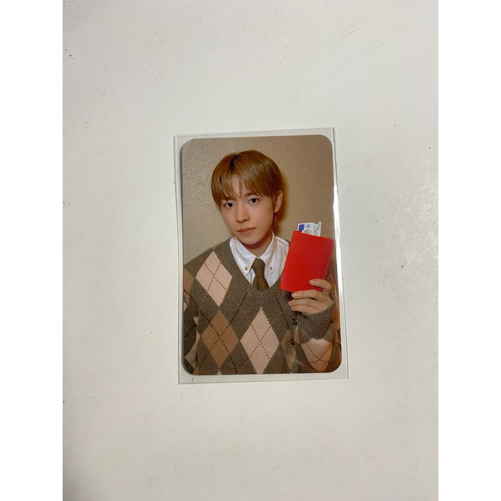 Official Photocard Yushi Into The Wish pc yushi nct wish