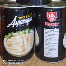 Asparagus Cut Red Boat / Asparagus potong / Asparagus kaleng