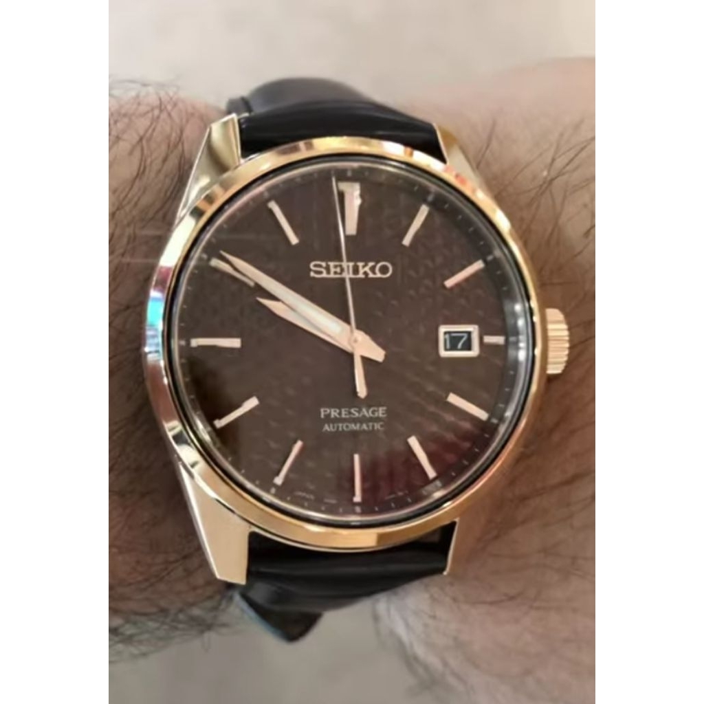 Jam Tangan Pria Seiko Presage SPB170J1 Automatic Leather Original (Second)