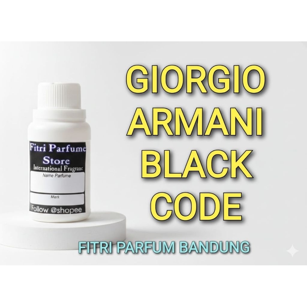 Bibit parfum GA BLACK CODE 100ml