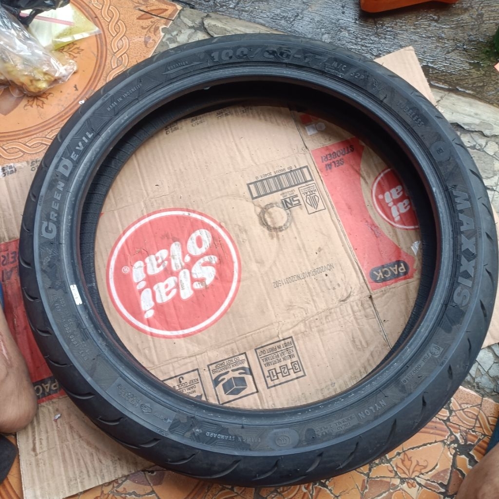 Ban gren devil maxxis 17/100/80(-+1minggu dipake)