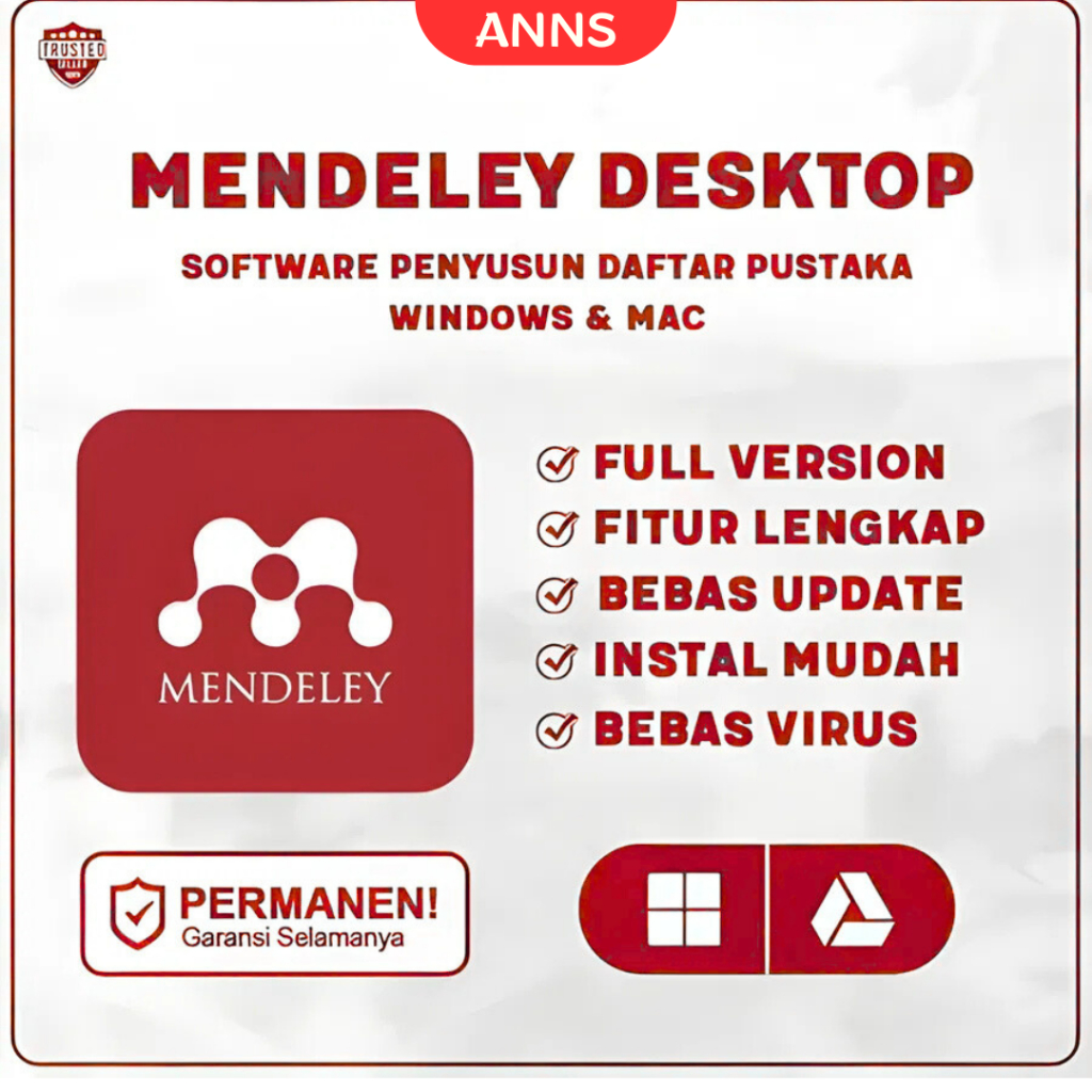 Mendeley Desktop 2026 Full Version Original Lifetime + Software Penyusun Daftar Pustaka Otomatis (WI