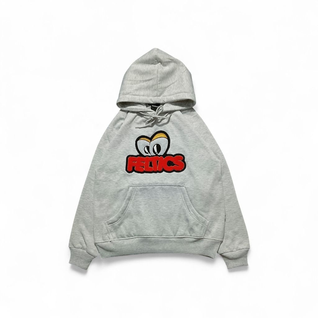 JAKET HOODIE FELTICS TOWEL GREY