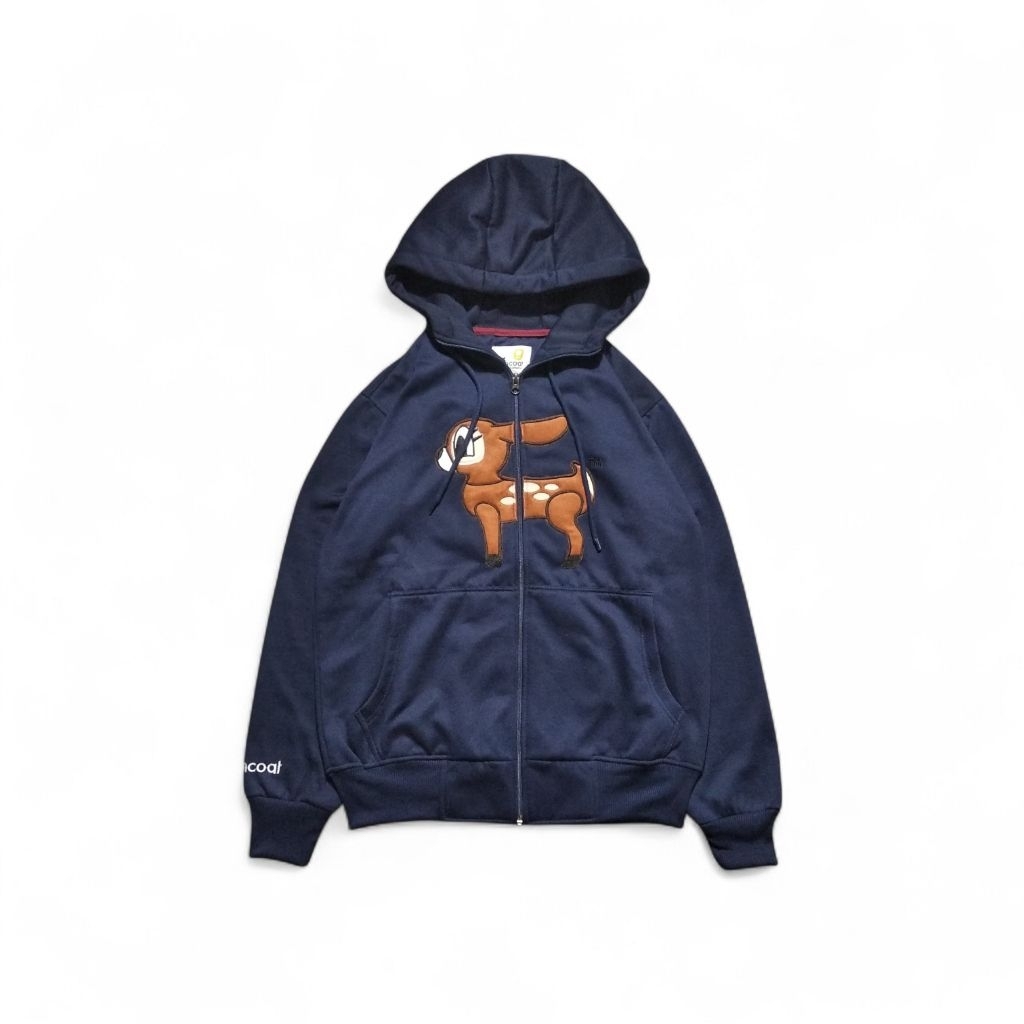 JAKET HOODIE ZIPPER PANCOAT KANCIL