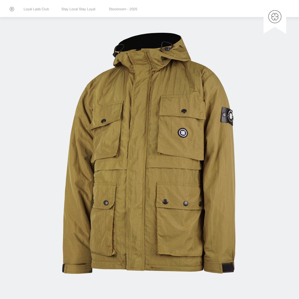 LOYAL LADS CLUB | Parka - Military Camel