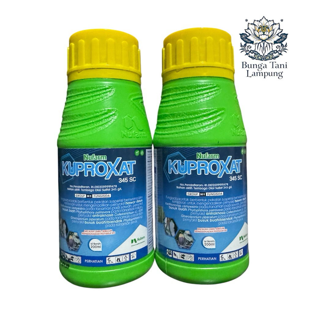 Fungisida KUPROXAT 345 SC Nufarm 200ml - Bakterida Kuproxat 345SC Efektif Terhadap Jamur