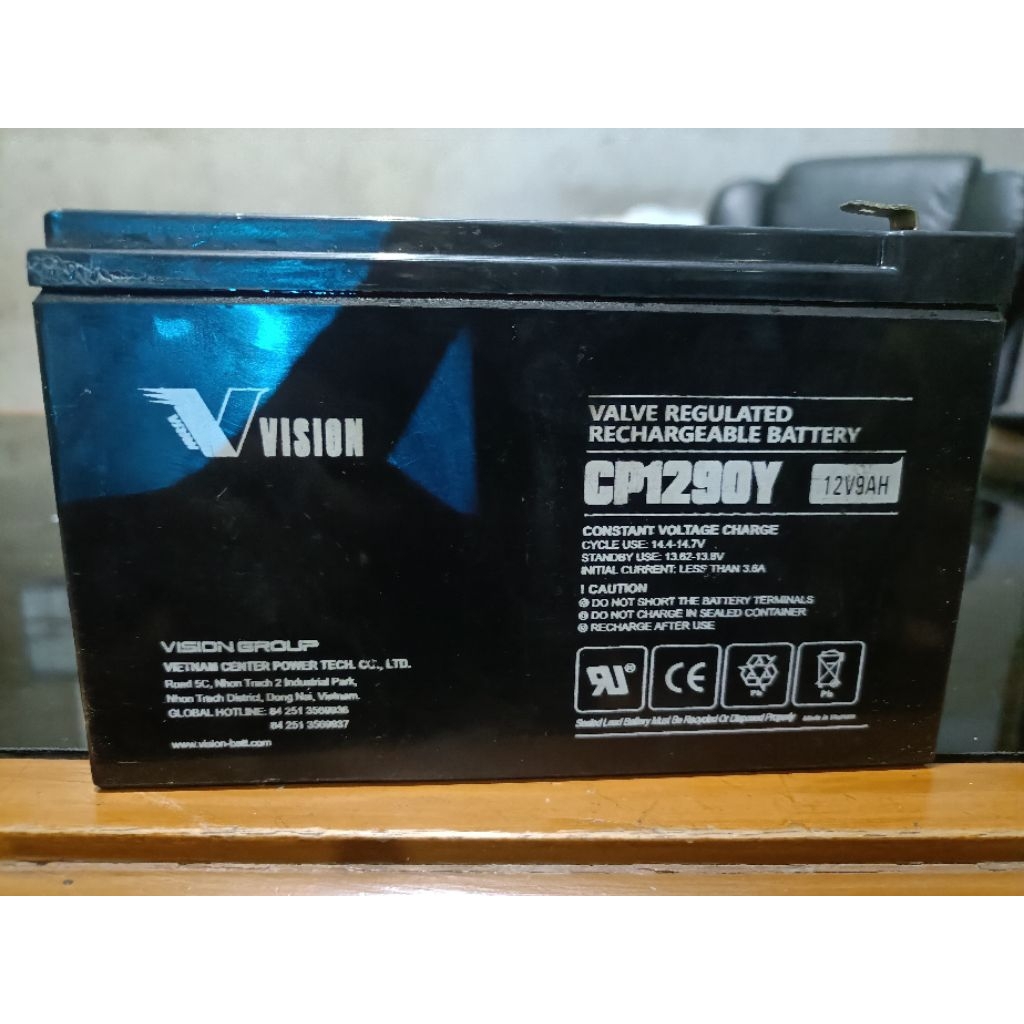 AKI UPS 9AH teng semprot elektrik