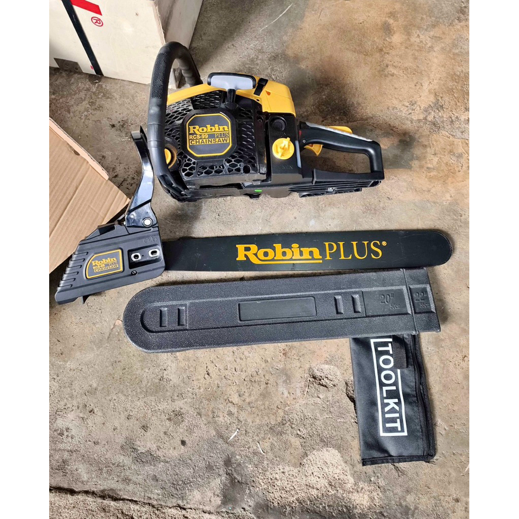 CHAINSAW 22 jnc bar baja robin / chainsaw merek robin 22inc