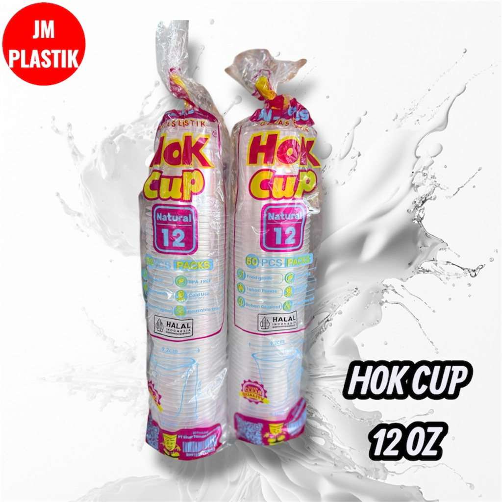 Hok cup 12 oz Murah tebal