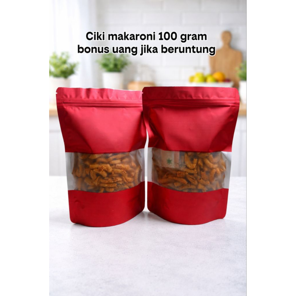 Makaroni Goreng Pedas Berhadiah Uang Jika Beruntung Kemasan 100gr