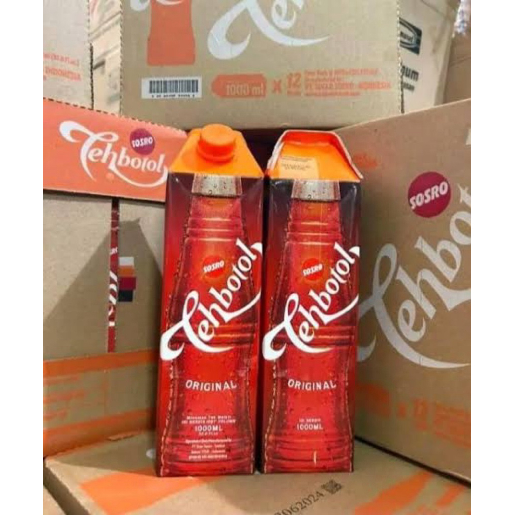 teh kotak sosro 1liter