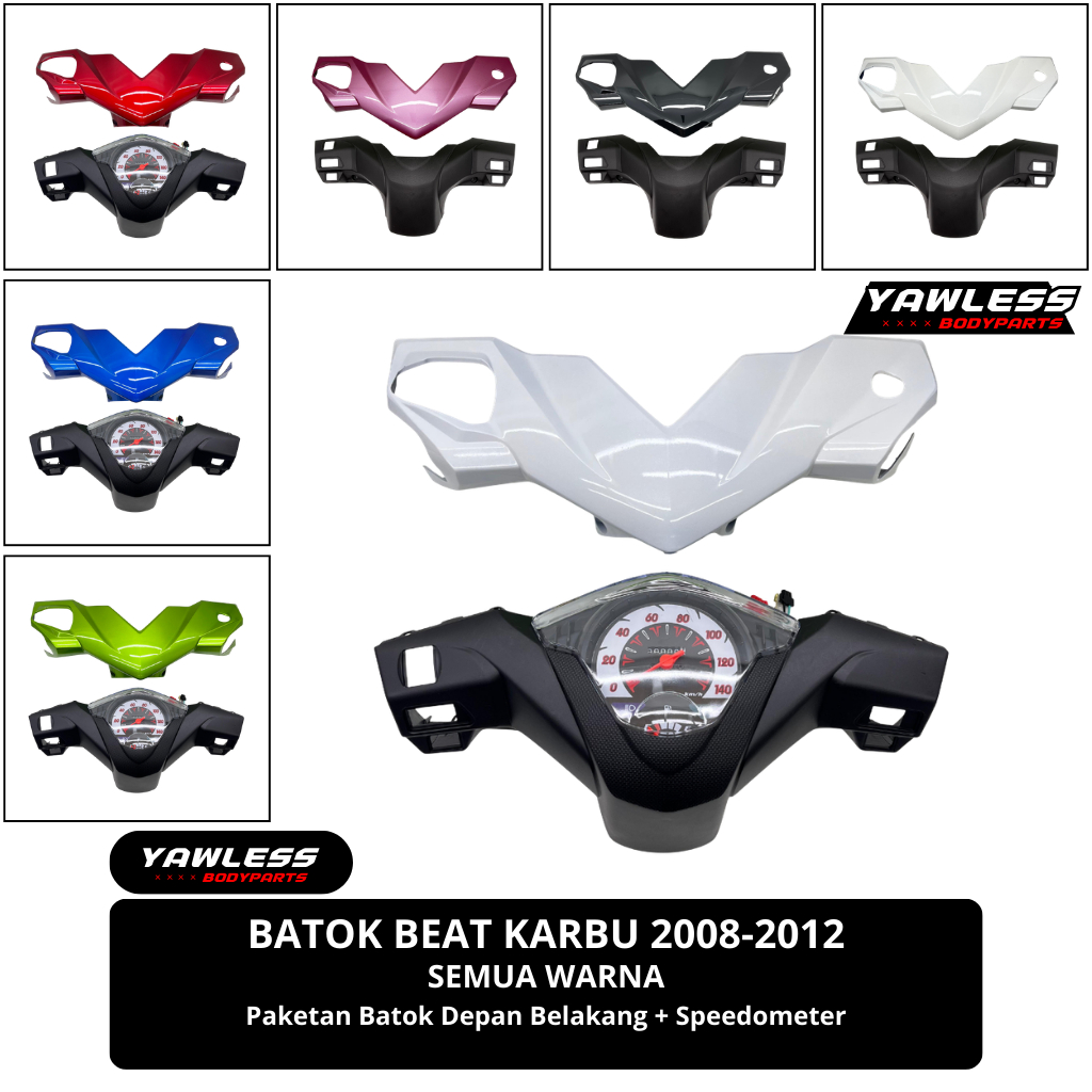 batok beat karbu / batok depan beat karbu / speedometer beat karbu
