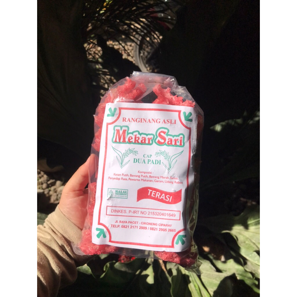 KERUPUK RENGGINNG MEKAR SARI 100% KETAN ASLI KHAS CIKONENG