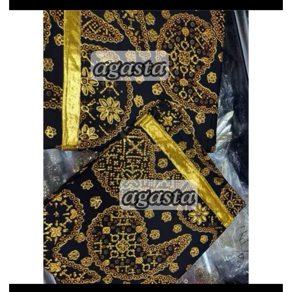 JARIK PRODO MOTIF KEONG HITAM+BLANGKON