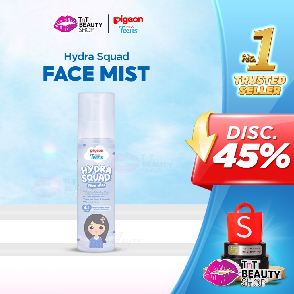 Pigeon Teens Hydra Squad Face Mist 50ml Hyaluronic Acid & Witch Hazel | TnT Beauty Shop