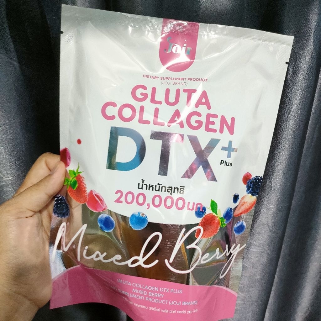 JOJI GLUTA COLLAGEN DTX dan PRIMME DTX KIWI