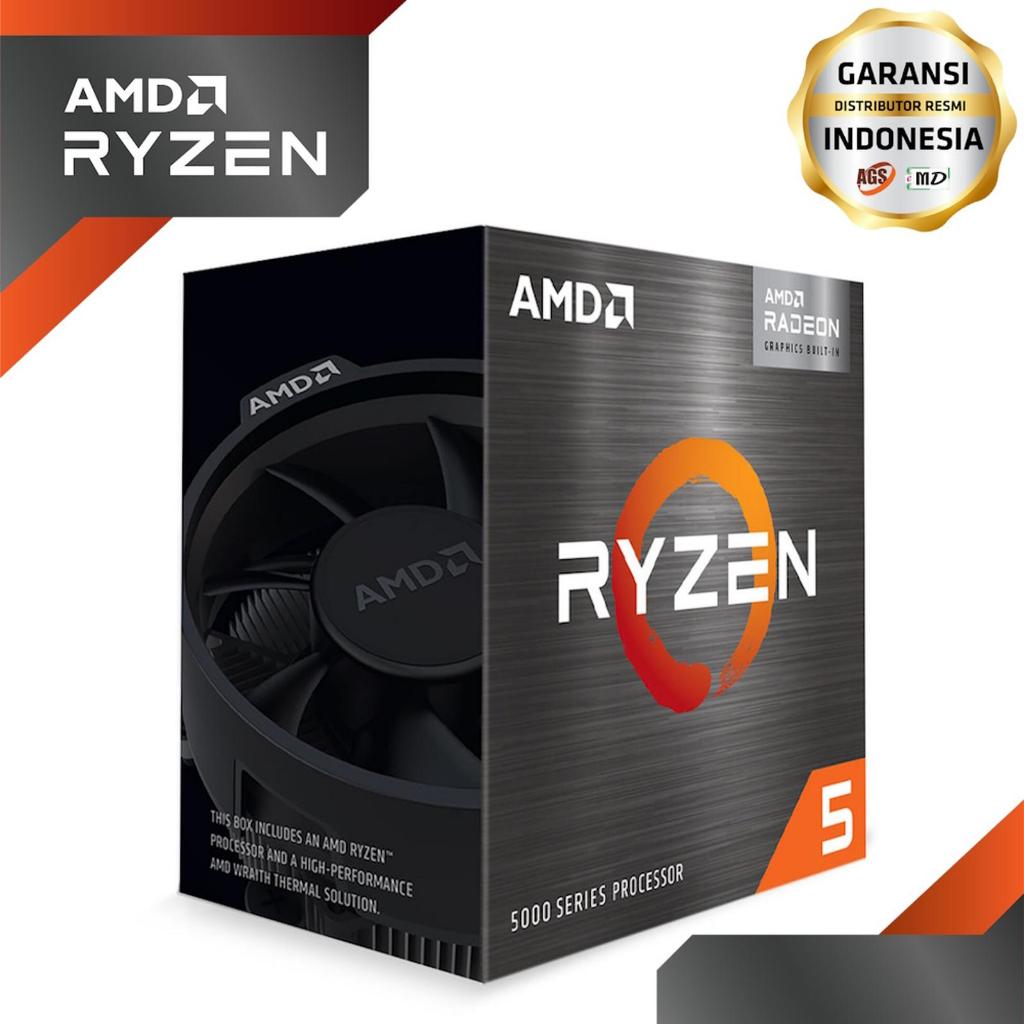 AMD RYZEN 5 5600GT | Processor AMD AM4 Zen 3 6 Cores 12 Threads - Box kotak