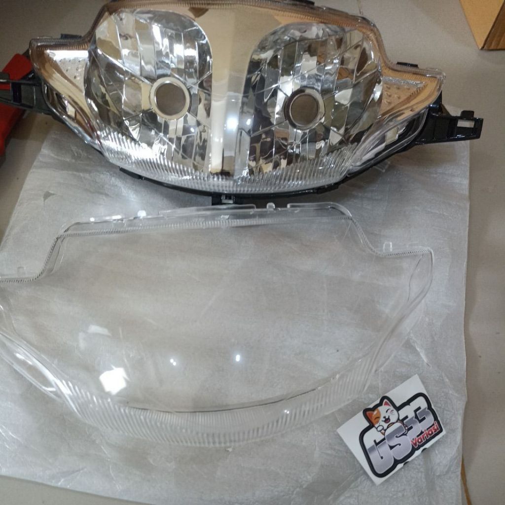 mika lampu depan wave 125i Thailand mika reflektor depan wave 125i mika reflektor depan wave 125i hm