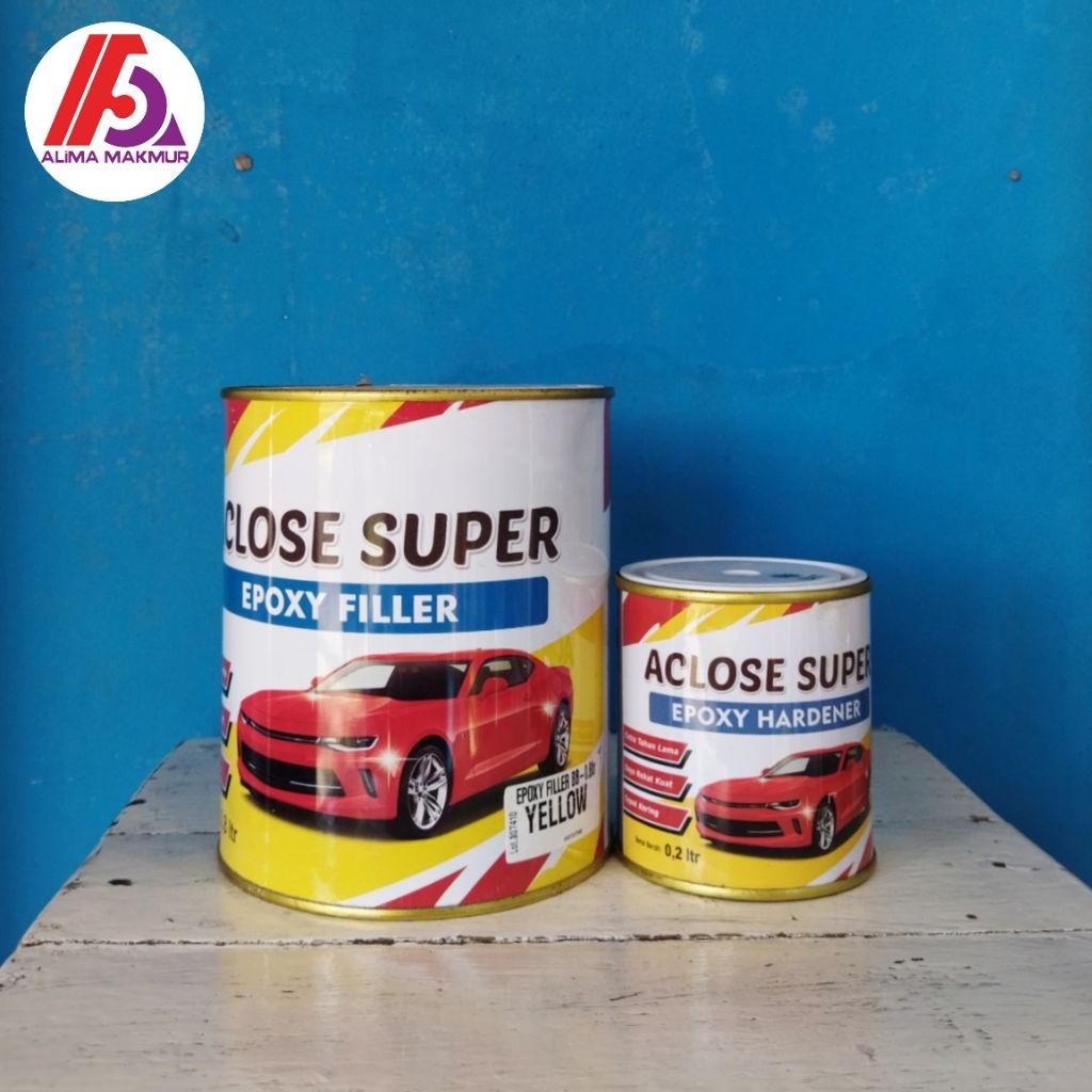 Epoxy Filler DNT Yellow / Epoxy Kuning / Epoxy Filler Kuning / Epoxy Yellow / DNT Kuning