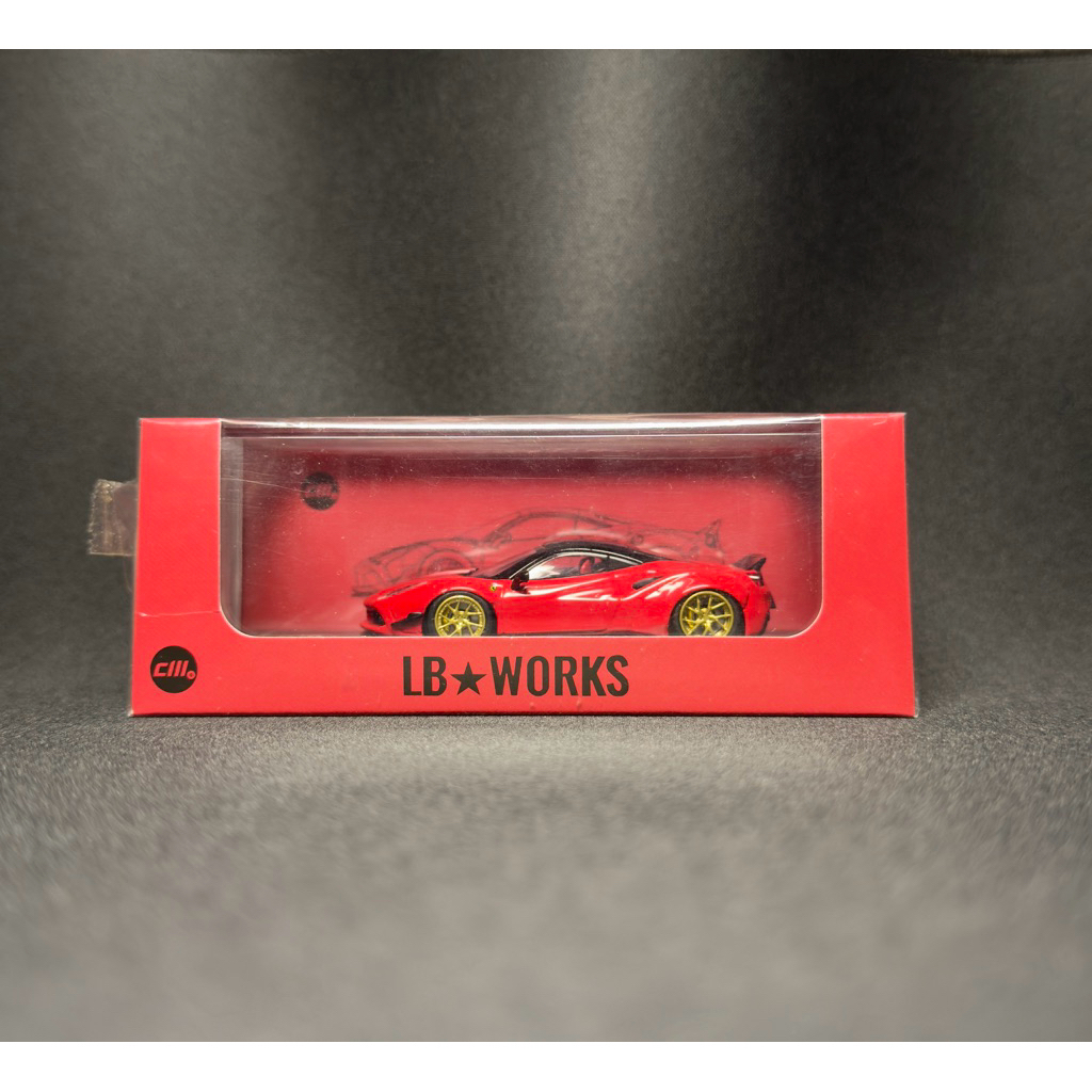 CM Model Ferrari 488 LB Red Glossy