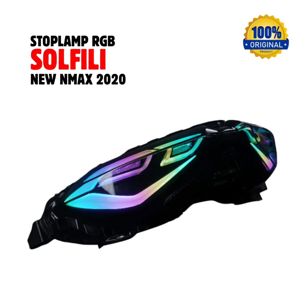 STOPLAMP NEW NMAX 2020 RGB SOLFILI ORIGINAL