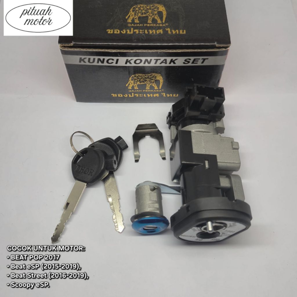 KUNCI KONTAK ASSY BEAT POP 2017 ORIGINAL THAI ORIGIN