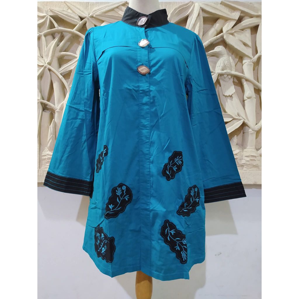 Tunik / Tunik Biru / Tunik Panjang / Tunik Pesta
