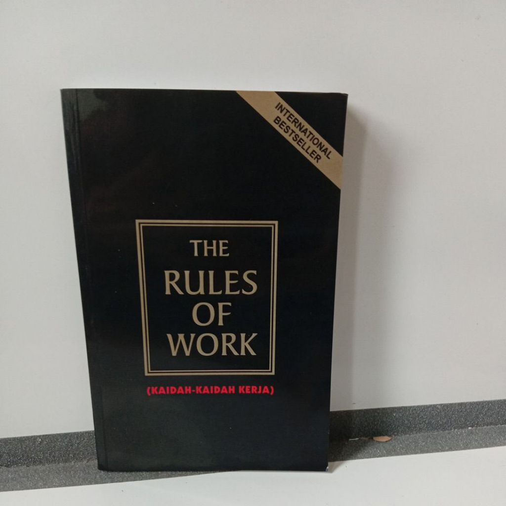 Buku The rules of Work  templar