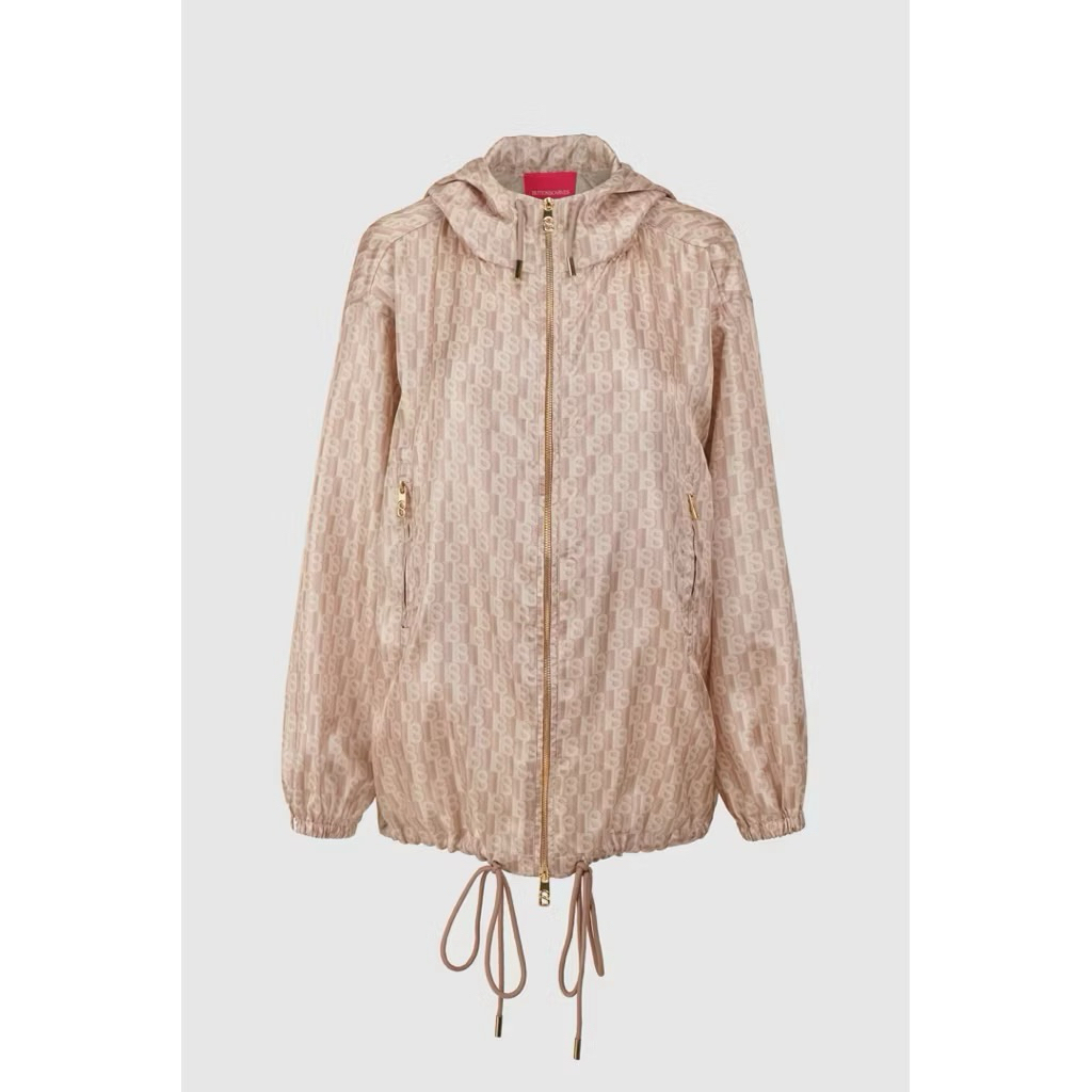 [NEW] Leena Monogram Parka - Mocha by Buttonscarves