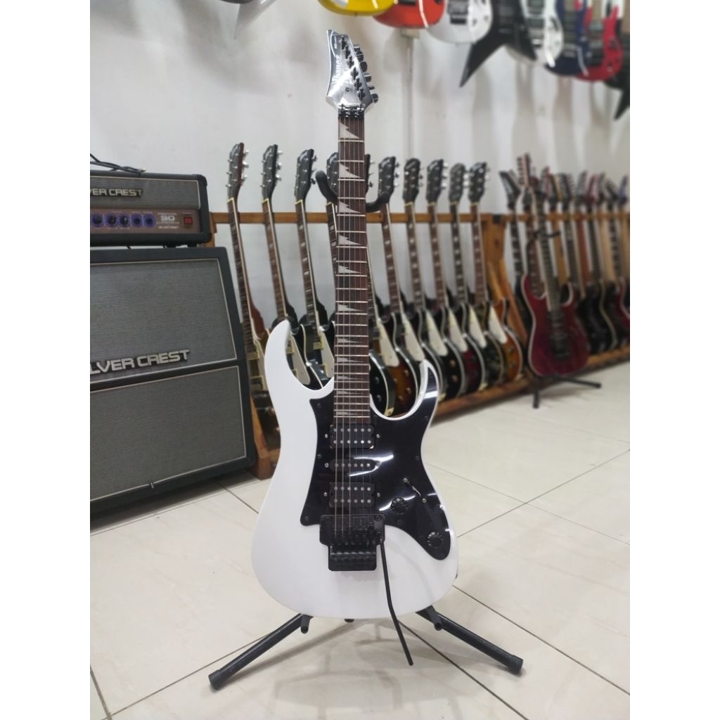 Gitar Elektrik Ibanez RG Series Putih Hitam