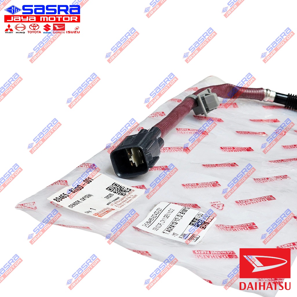 Sensor Oxygen No. 2 ORI AGYA/AYLA 2012-2017 Daihatsu Genuine Parts Sensor Oksigen DHS.89465-BZ400-00