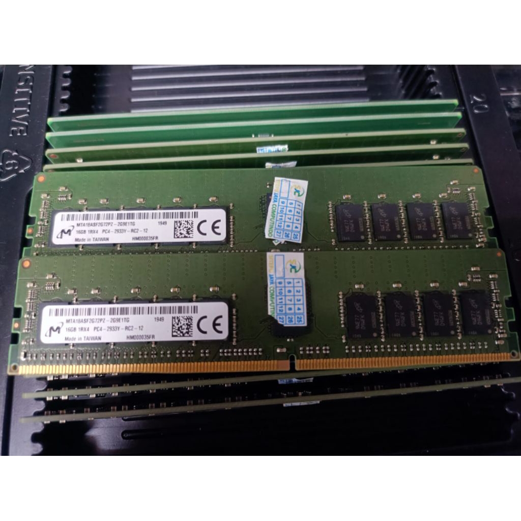Memory server 16GB 1Rx4 PC4 2933Y