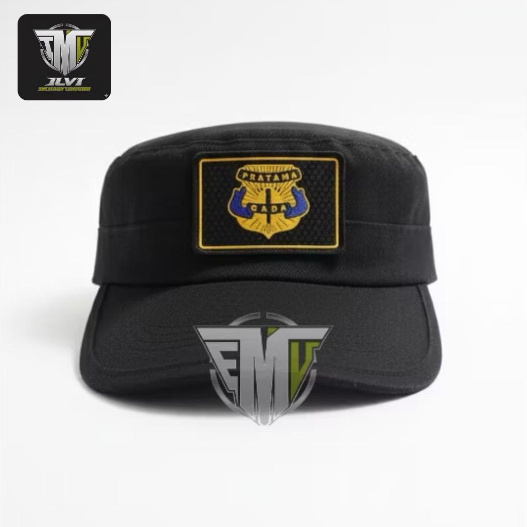 TOPI SATPAM KOMANDO RUBBER