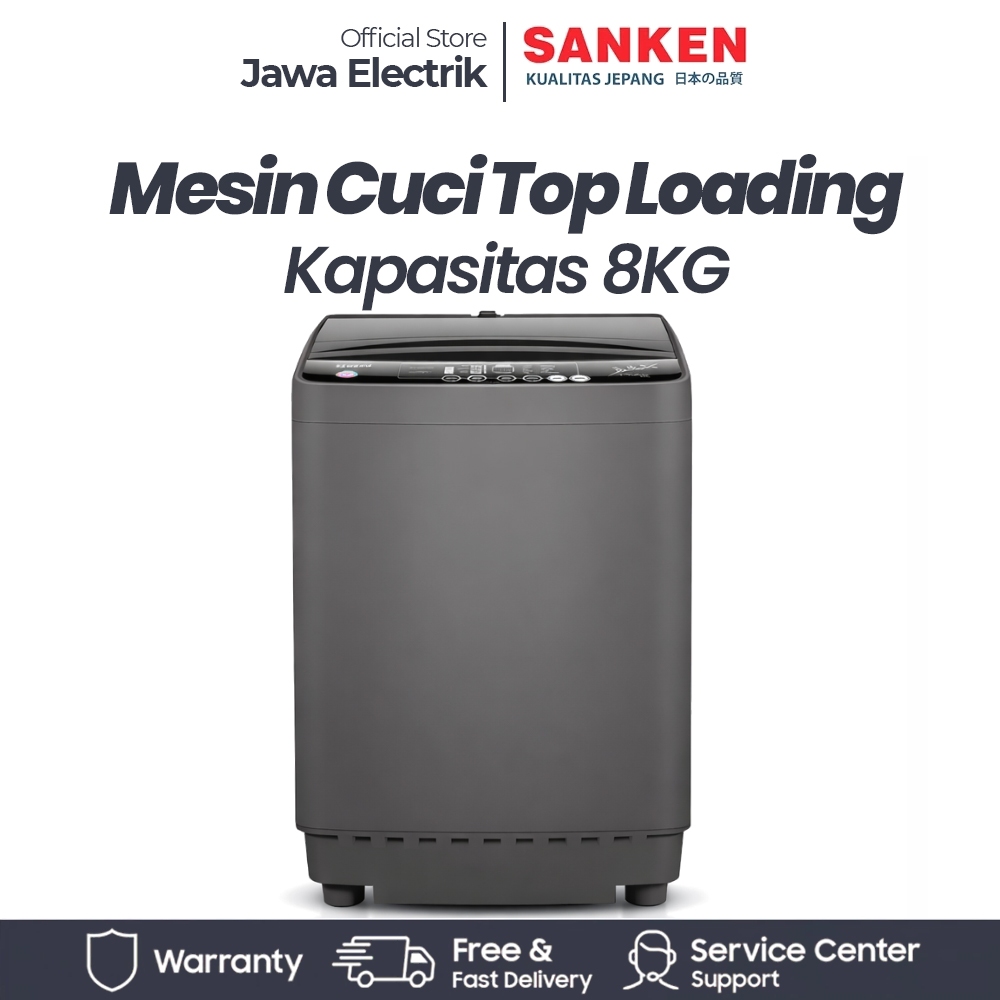 Sanken AW-S866PP Mesin Cuci Top Load