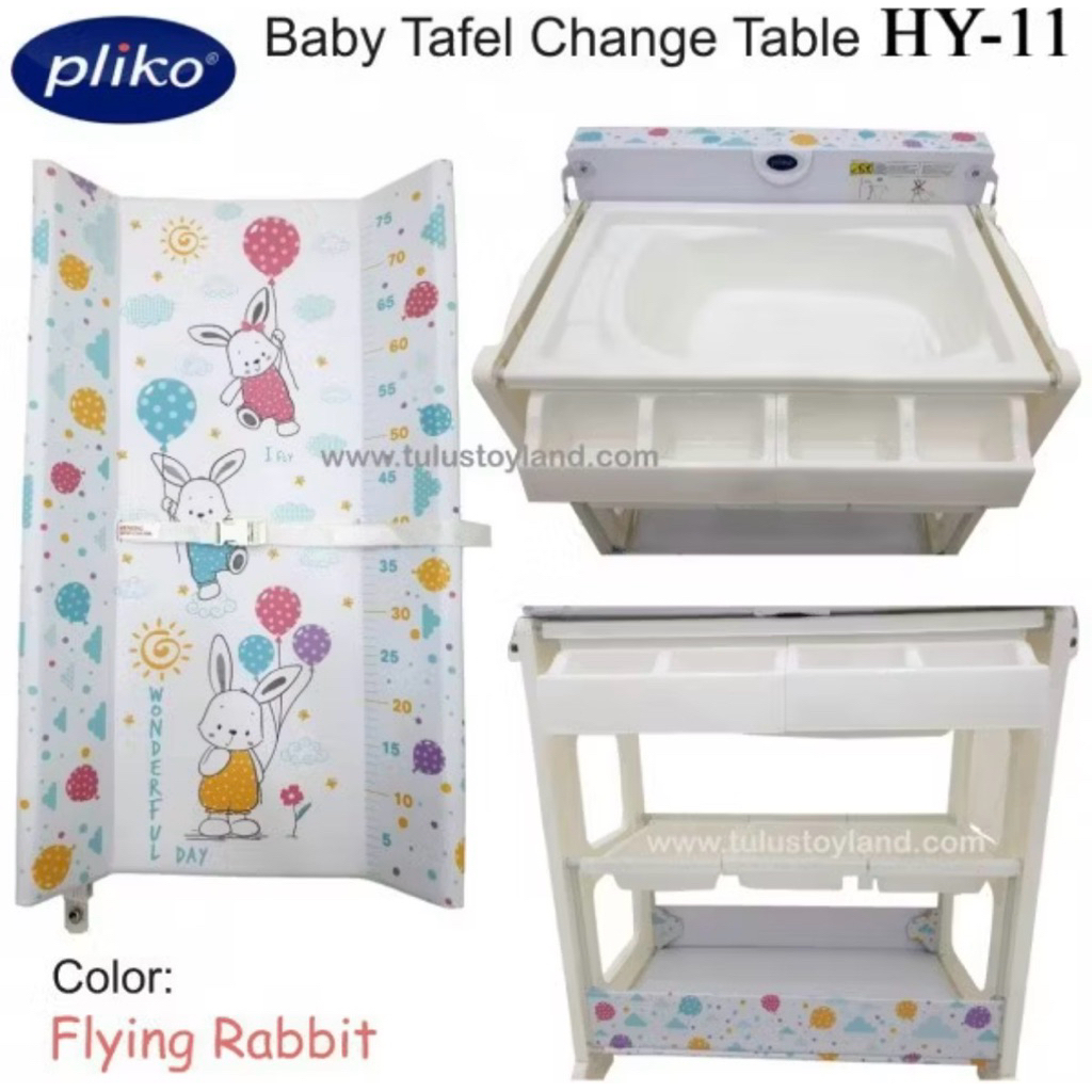 [PreLoved] Pliko Baby Tafel Change Table Bathub Meja Ganti Popok Bak Mandi Bayi
