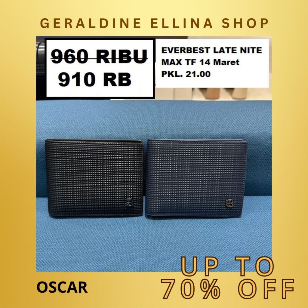 Dompet pria Everbest original 100% sale OSCAR wallet