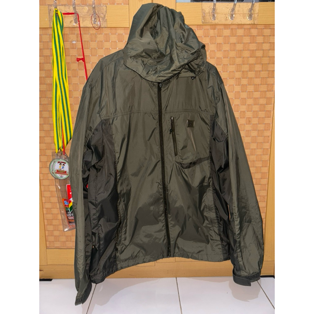 JAKET RUNNING OUTDOOR KOLPING HIJAU ARMY