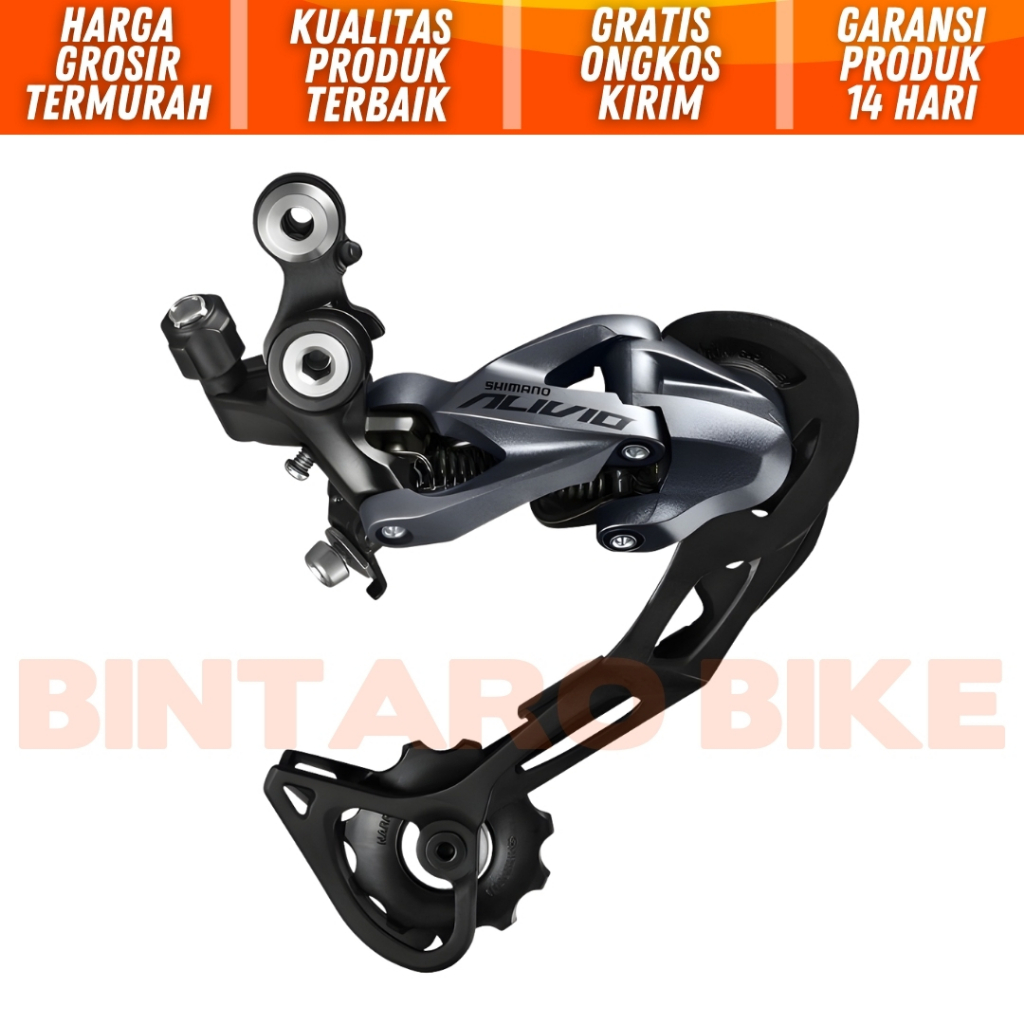 RD Alivio 8/9/10 Speed Rear Derailleur M4000 Sepeda Lipat MTB Roadbike DLL