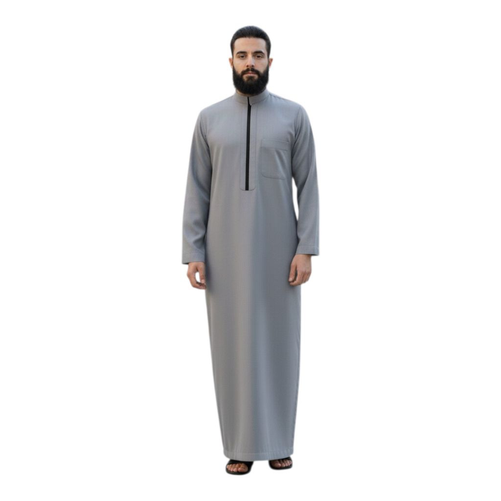 Jubah Pria Polos - Jubah Pria - Gamis Pria - Jubah Pria Polos-gamis pria terbaru