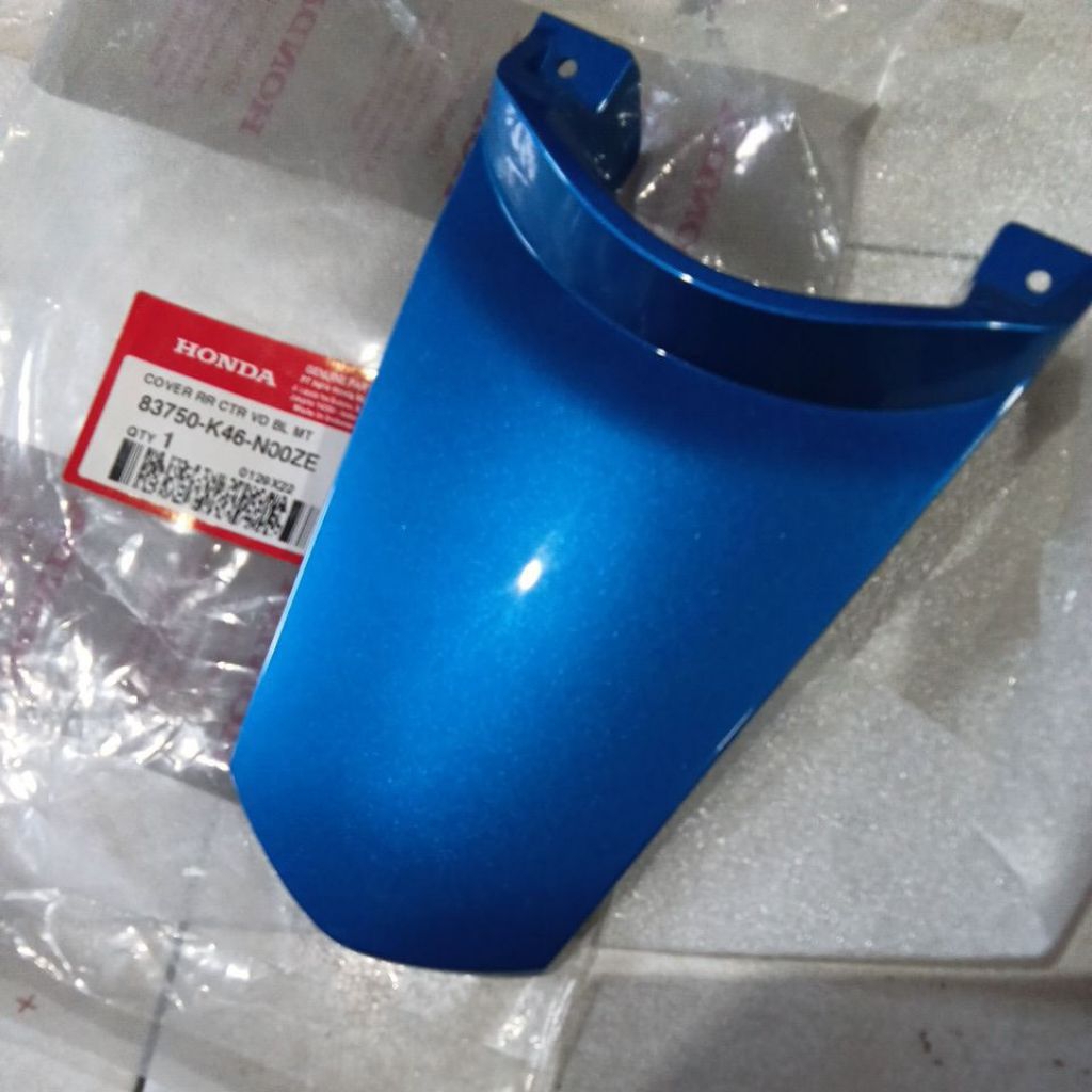 83750 K46 N00ZE COVER TAIL SAMBUNGAN BODY VARIO 110FI ESP BIRU ORIGINAL